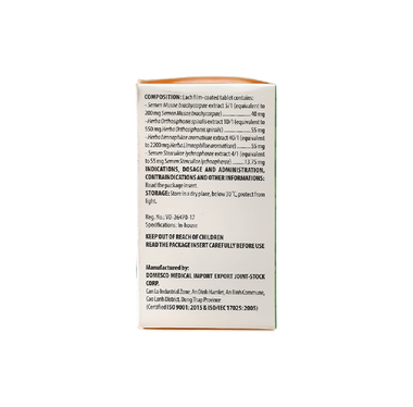 Viên Sỏi Thận Domesco cải thiện các triệu chứng lâm sàng của sỏi đường tiết niệu (Hộp 100 viên)