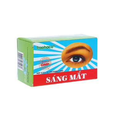 Thuốc Sáng Mắt Traphaco điều trị mờ mắt, nhức mắt (10 vỉ x 10 viên)