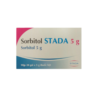 Thuốc Sorbitol STD 5g điều trị triệu chứng khó tiêu, hỗ trợ táo bón (20 gói x 5g)