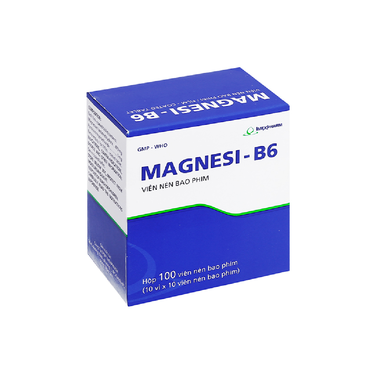 Thuốc Magnesi - B6 Imexpharm trị thiếu magnesi riêng biệt hay kết hợp (10 vỉ x 10 viên)