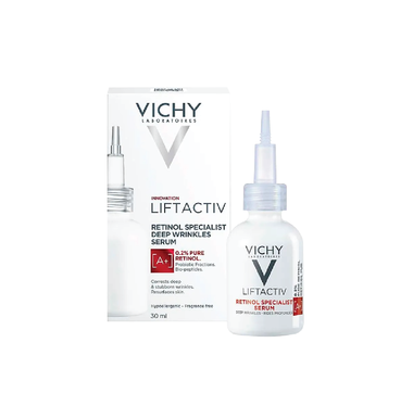 Tinh Chất Vichy Retinol Dưỡng Da, Giúp Giảm Nếp Nhăn Và Giúp Da Trông Trẻ Hơn (Chai 30ml)