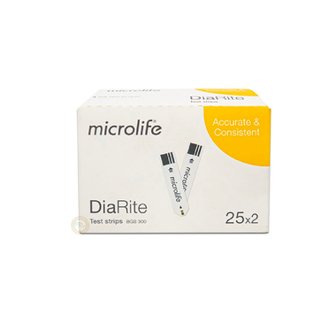 Que thử đường huyết Microlife Diarite (hộp 50 que)