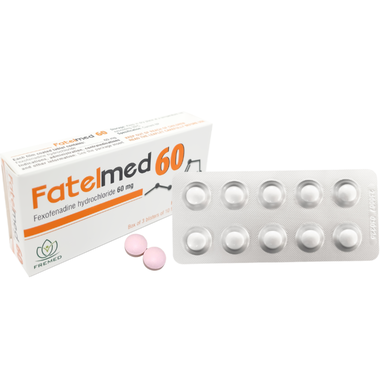 Thuốc Fatelmed 60 trị viêm mũi dị ứng, mày đay