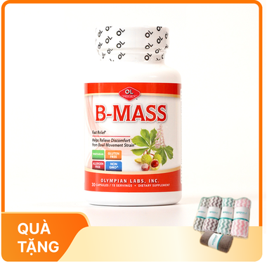 Viên Uống B Mass Hỗ Trợ Bệnh Trĩ (Chai 30 Viên)