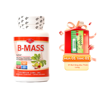 Viên Uống B Mass Hỗ Trợ Bệnh Trĩ (Chai 30 Viên)