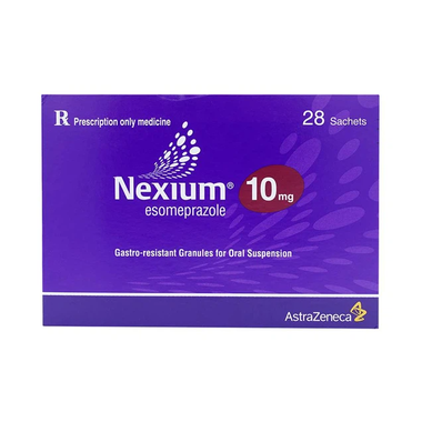 Cốm pha hỗn dịch Nexium 10mg trị trào ngược dạ dày, thực quản (28 gói)