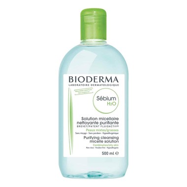 Nước tẩy trang Bioderma Sebium H2O dành cho da hỗ hợp, da dầu (500ml)