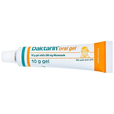 Thuốc Daktarin diều trị nhiễm nấm ở khoang miệng hầu và đường tiêu hóa (10g)