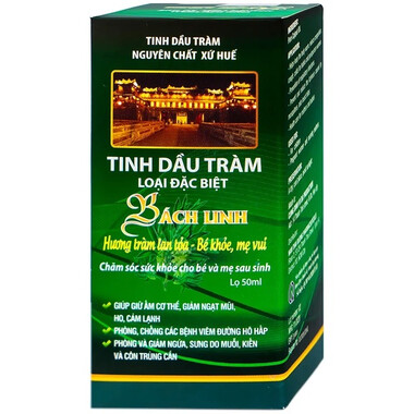Tinh dầu tràm Bách Linh Tiêu Thống phòng ngừa cảm, trúng gió (50ml)