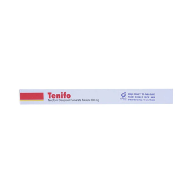 Thuốc Tenifo 300mg điều trị nhiễm Hiv-1, viêm gan B (10 viên)