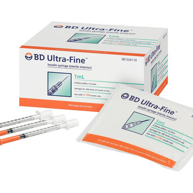 Kim tiêm tiểu đường Ultra-Fine 1mL hộp 100 cái