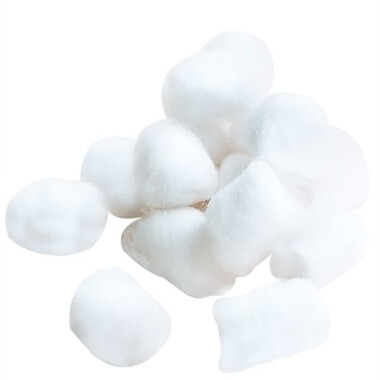 Bông viên đa dụng Kotton Beauty Bạch Tuyết dùng tẩy trang, vệ sinh vết thương 80gr