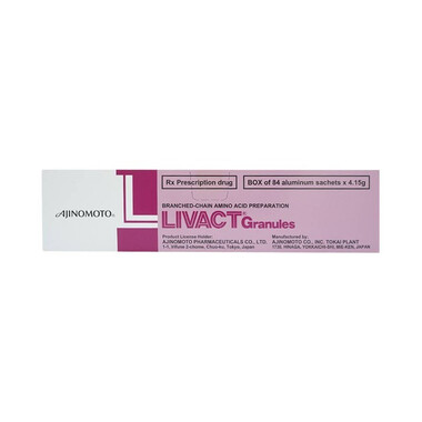 Thuốc Livact cải thiện tình trạng giảm albumin máu (84 gói x 4.15g)