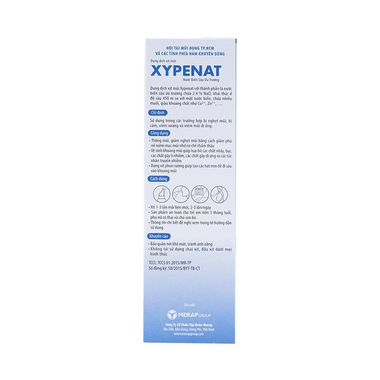Dung dịch xịt mũi Xypenat Merap hỗ trợ thông mũi, giảm nghẹt mũi chai 75ml