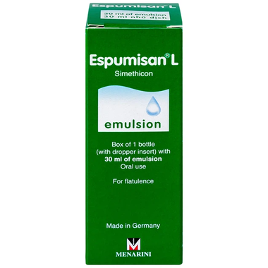 Thuốc Espumisan 40mg/ml trị đầy hơi, khó tiêu (30ml)