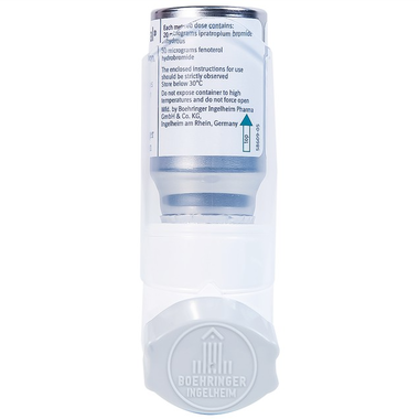 Thuốc xịt khí dung Berodual Boehringer giúp giãn cơ trơn khí phế quản (Chai 10ml)