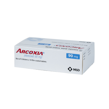 Thuốc Arcoxia 90mg MSD điều trị viêm khớp (3 vỉ x 10 viên)