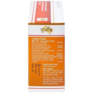 Thuốc Bonlutin giảm triệu chứng của thoái hóa khớp gối nhẹ và trung bình (4 vỉ x 15 viên)