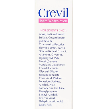 Dung dịch vệ sinh phụ nữ Crevil Intim Waschlotion hỗ trợ cân bằng độ pH (100ml)