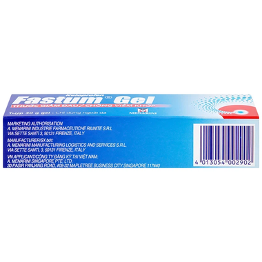 Thuốc Fastum Gel giảm đau, kháng viêm xương khớp (30g)