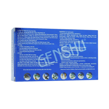 Thuốc Genshu hỗ trợ điều trị rối loạn cương, yếu sinh lý (3 vỉ x 10 viên)