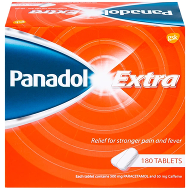 Thuốc Panadol Extra đỏ GSK giúp giảm đau, hạ sốt (15 vỉ x 12 viên)