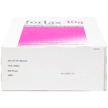 Thuốc Forlax 10g điều trị táo bón triệu chứng (20 gói x 10g)