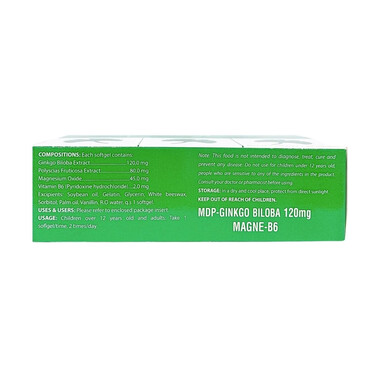 Thuốc Gintana 120mg cải thiện di chứng sau đột quỵ (60 viên)