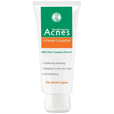 Kem rửa mặt Acnes Vitamin Cleanser sáng da, mờ sẹo, mờ vết thâm (100g)