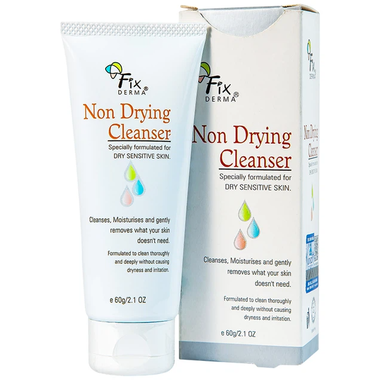 Sữa rửa mặt Fixderma Non Drying Cleanser hỗ trợ làm sạch bụi bẩn, bã nhờn (60g)