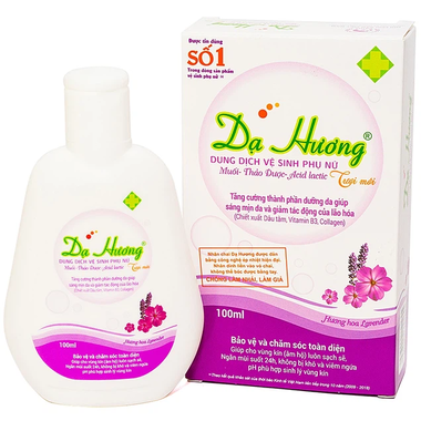 Dung dịch vệ sinh phụ nữ Dạ Hương Lavender Hoa Linh làm sạch, khử mùi vùng kín (100ml)