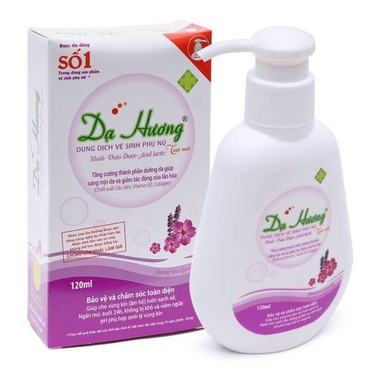 Dung dịch vệ sinh phụ nữ Dạ Hương Lavender Hoa Linh làm sạch, khử mùi vùng kín (120ml)