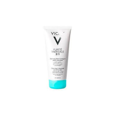 Sữa rửa mặt tẩy trang 3 tác dụng Vichy Purete Thermale 3 In 1  (200ml)