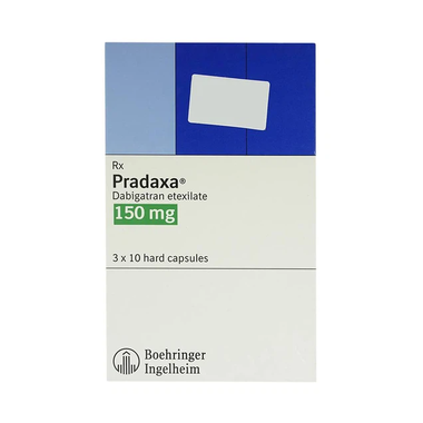 Thuốc Pradaxa 150mg phòng ngừa tai biến, đột quỵ (30 viên)