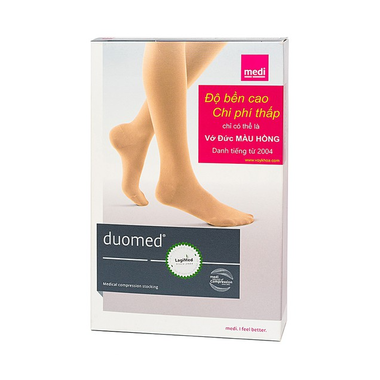 Vớ đùi y khoa Medi Doumed điều trị suy tĩnh mạch size L (1 Đôi)