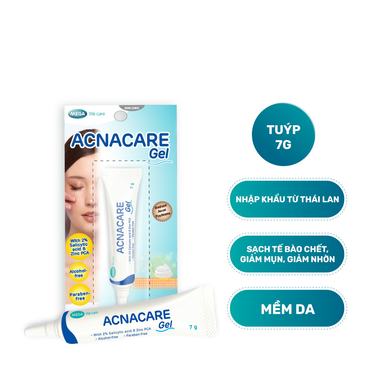 Gel Acnacare ngăn ngừa mụn, giảm nhờn tuýp 7g