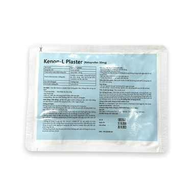 Cao dán Kenon-L 30mg giảm đau, kháng viêm cơ, khớp (20 gói x 7 miếng)