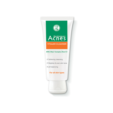 Kem rửa mặt Acnes Vitamin Cleanser sáng da, mờ sẹo, mờ vết thâm (100g)