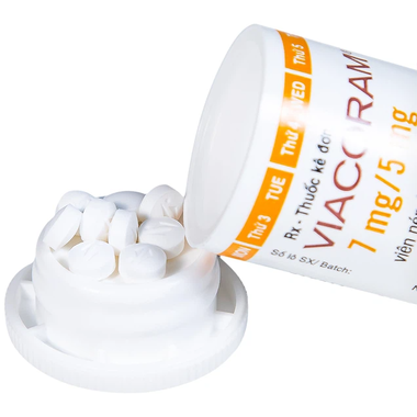 Thuốc Viacoram 7mg/5mg điều trị tăng huyết áp (30 viên)