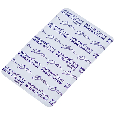Thuốc Moriamin Forte bổ sung acid amin và vitamin (10 vỉ x 10 viên)