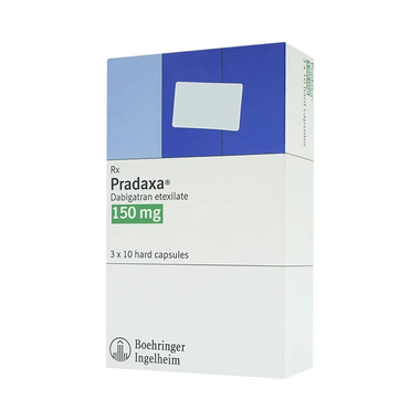 Thuốc Pradaxa 150mg phòng ngừa tai biến, đột quỵ (30 viên)