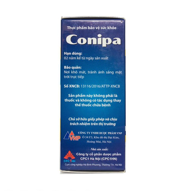 Thuốc Conipa Pure điều trị thiếu kẽm, suy dinh dưỡng (4 vỉ x 5 ống)