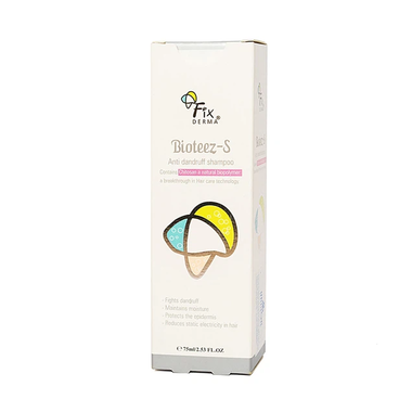 Dầu gội Fixderma Bioteez-S hỗ trợ làm sạch gàu, duy trì độ ẩm (75g)