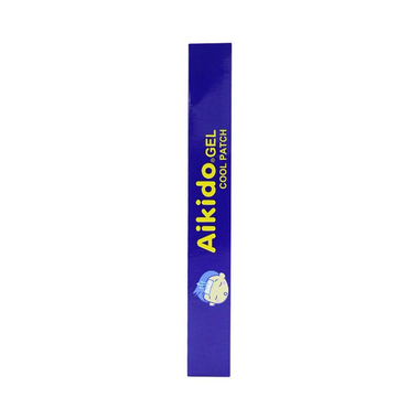 Miếng dán hạ sốt Aikido Gel Cool Patch hỗ trợ chườm mát tại nơi dán (6 miếng)
