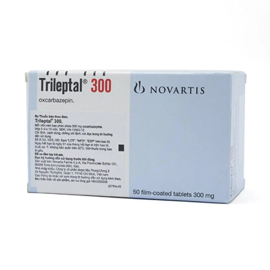 Thuốc Trileptal 300mg Novartis điều trị động kinh cục bộ (50 viên)