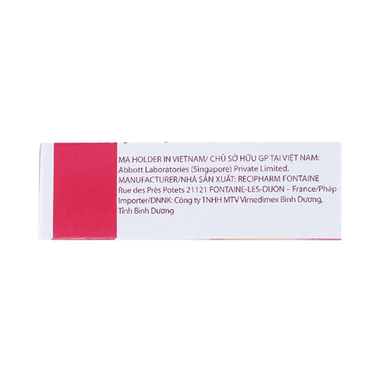 Thuốc Lipanthyl Supra 160mg Abbott điều trị tăng cholesterol máu (3 vỉ x 10 viên)