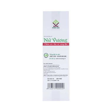Gel vệ sinh phụ nữ Nữ Vương Vinh Gia khử mùi, ngừa viêm, nấm vùng kín (100ml)