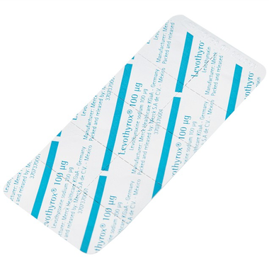Thuốc Levothyrox 100mcg điều trị tuyến giáp hoạt động kém (30 viên)