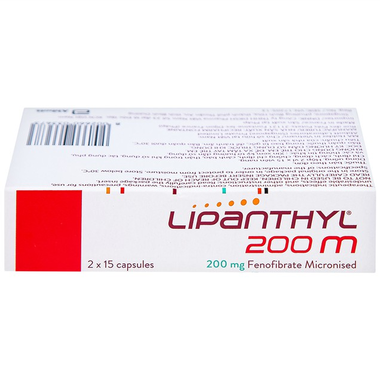 Thuốc Lipanthyl 200mg Abbott điều trị tăng cholesterol (2 vỉ x 15 viên)