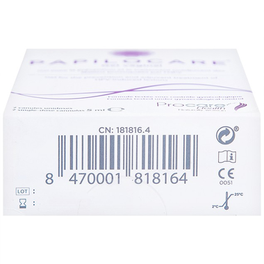 Gel đặt âm đạo Papilocare Gel Vaginal hỗ trợ đào thải HPV (21 tuýp x 5ml)